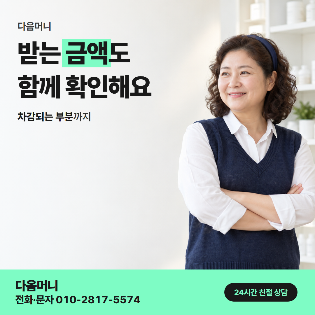 다음머니 신용카드현금화한도 수수료 기준 안내